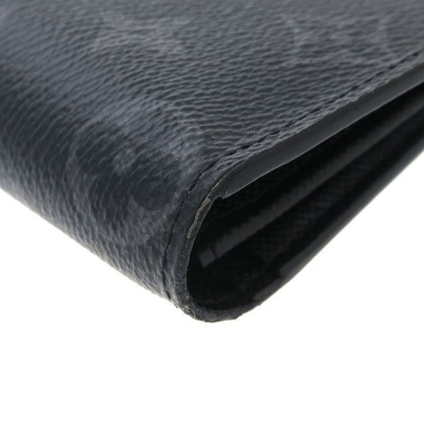 Louis Vuitton Monogram Eclipse Portefeuille Brazza Wallet — view 6
