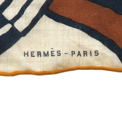 Hermes Triangle Jean Cashmere Silk Scarf — view 7
