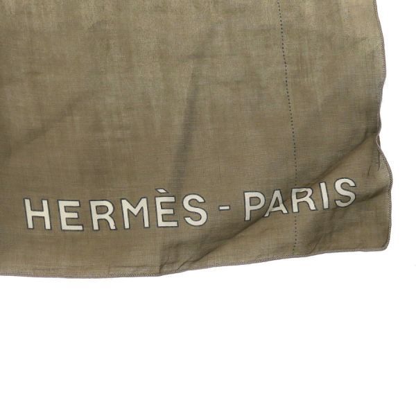Hermes Pareo Skirt Khaki — view 2