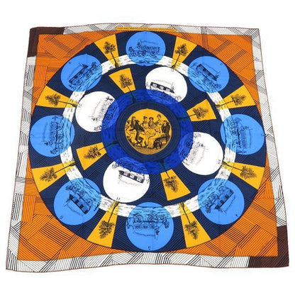 Hermes Carre Geant Cashmere Silk Scarf