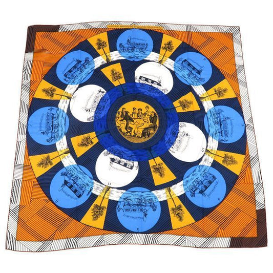Hermes Carre Geant Cashmere Silk Scarf