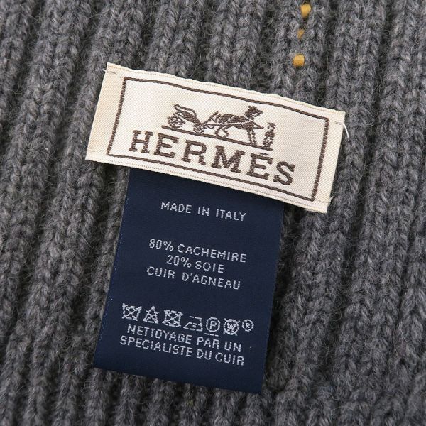Hermes Scarf-h Torsade Cuir — view 7