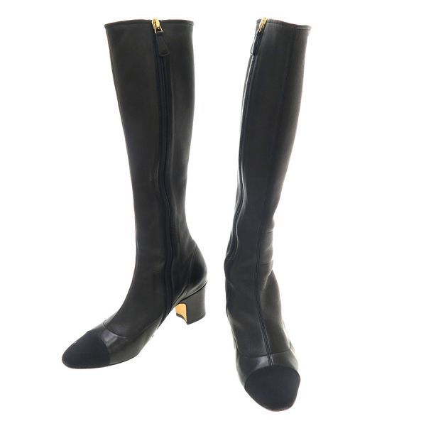 Chanel Boots Black