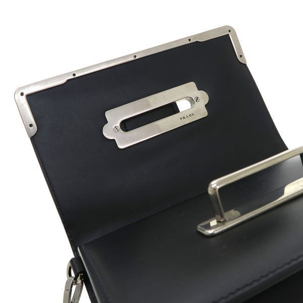 Prada Studded Cahier Chain Messenger — view 6