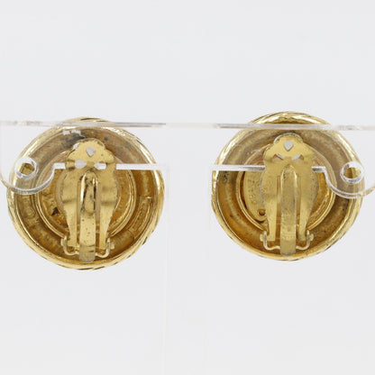 Chanel Vintage Gold Plated Faux Pearl Earrings — view 3