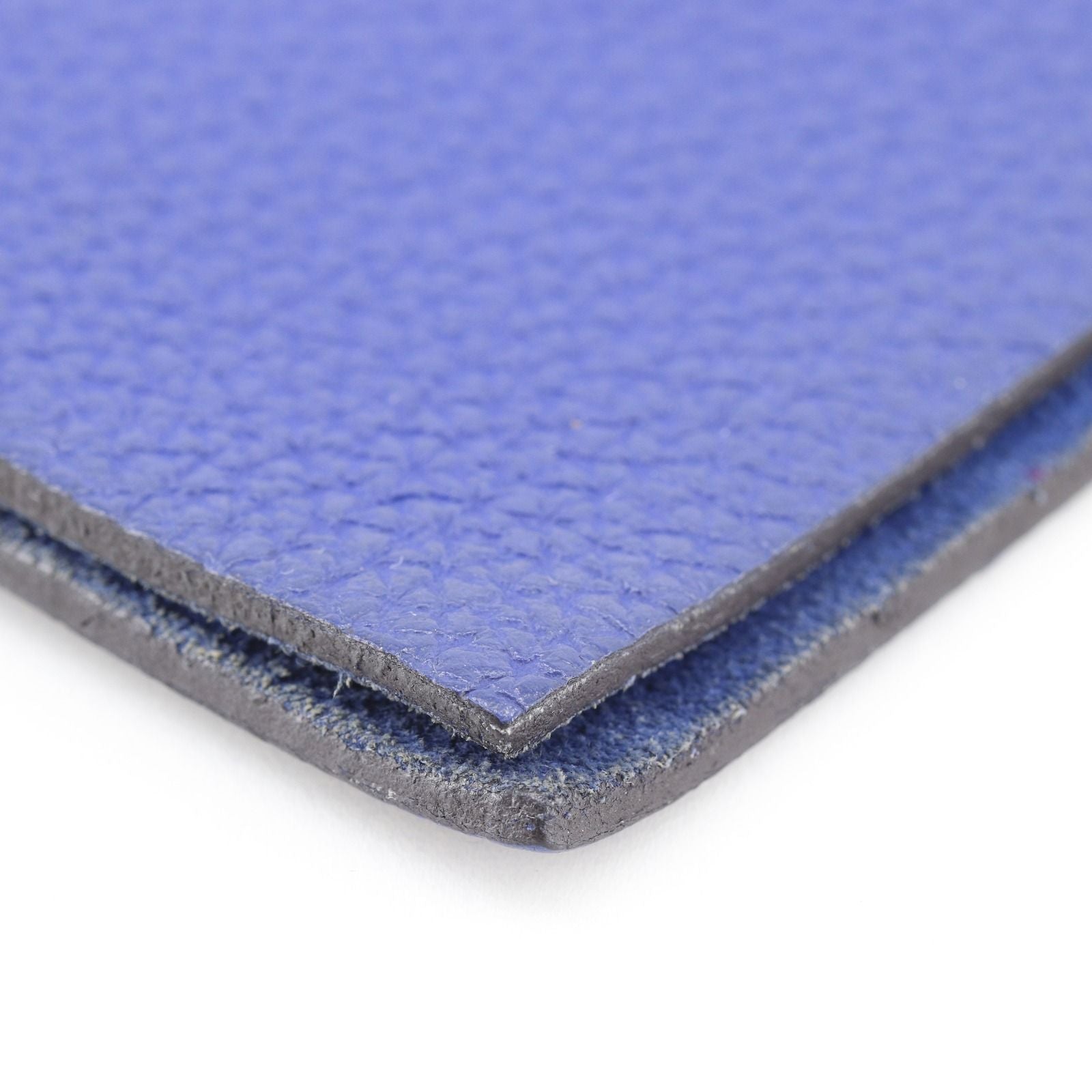 Hermes Ulysse MM Togo Blue Notebook Cover Agenda — view 4