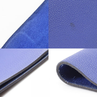 Hermes Ulysse MM Togo Blue Notebook Cover Agenda — view 8