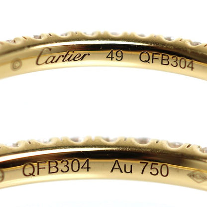 Cartier 18k Yellow Gold Etain Cell de Full Eternity Ring Diamond — view 5