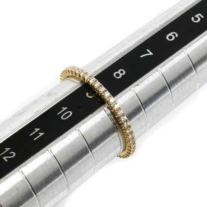 Cartier 18k Yellow Gold Etain Cell de Full Eternity Ring Diamond — view 6