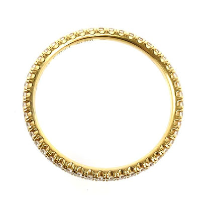 Cartier 18k Yellow Gold Etain Cell de Full Eternity Ring Diamond — view 4