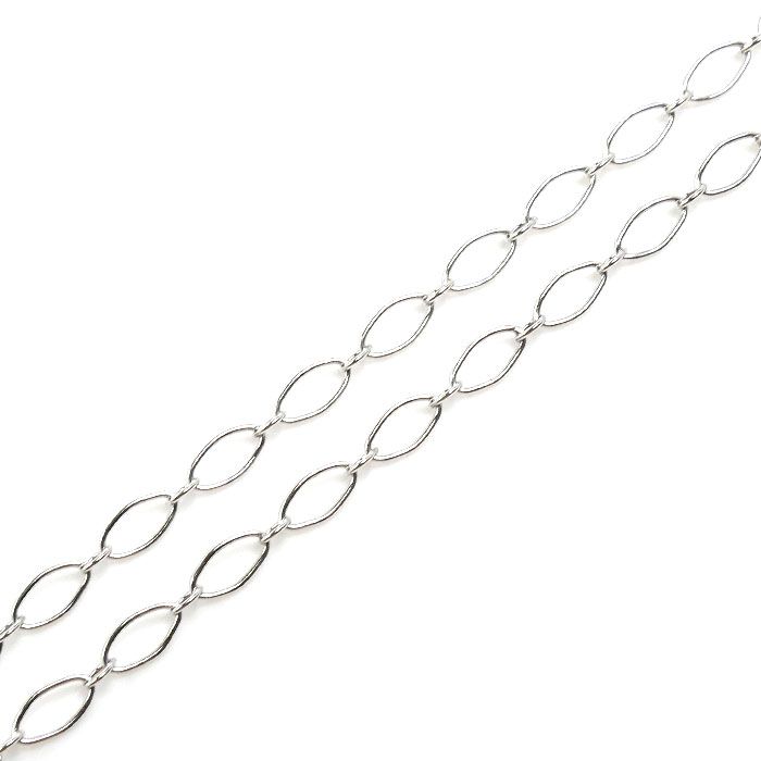 Tiffany & Co 18k White Gold Oba Roulis Necklace 45 cm — view 2