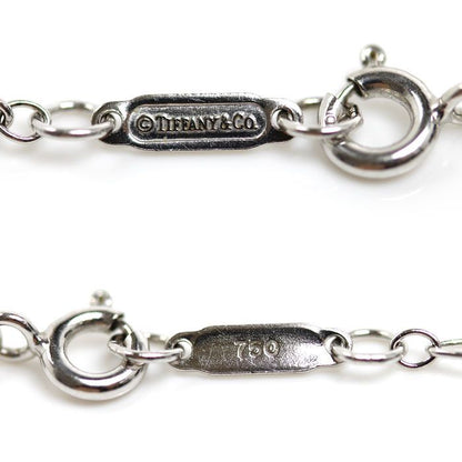Tiffany & Co 18k White Gold Oba Roulis Necklace 45 cm — view 3