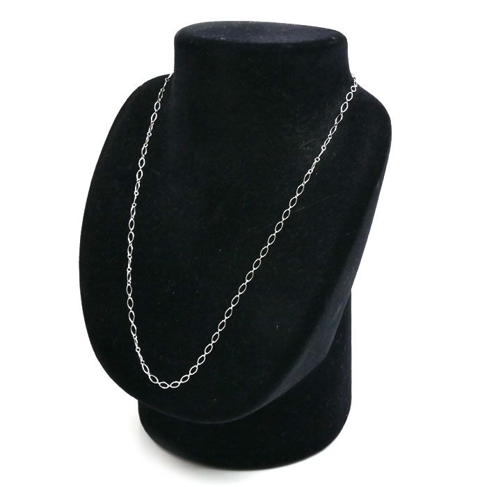 Tiffany & Co 18k White Gold Oba Roulis Necklace 45 cm — view 4