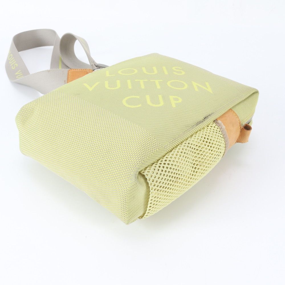 Louis Vuitton Damier Jean Weatherly LV Cup Leather Shoulder Bag Business — view 6
