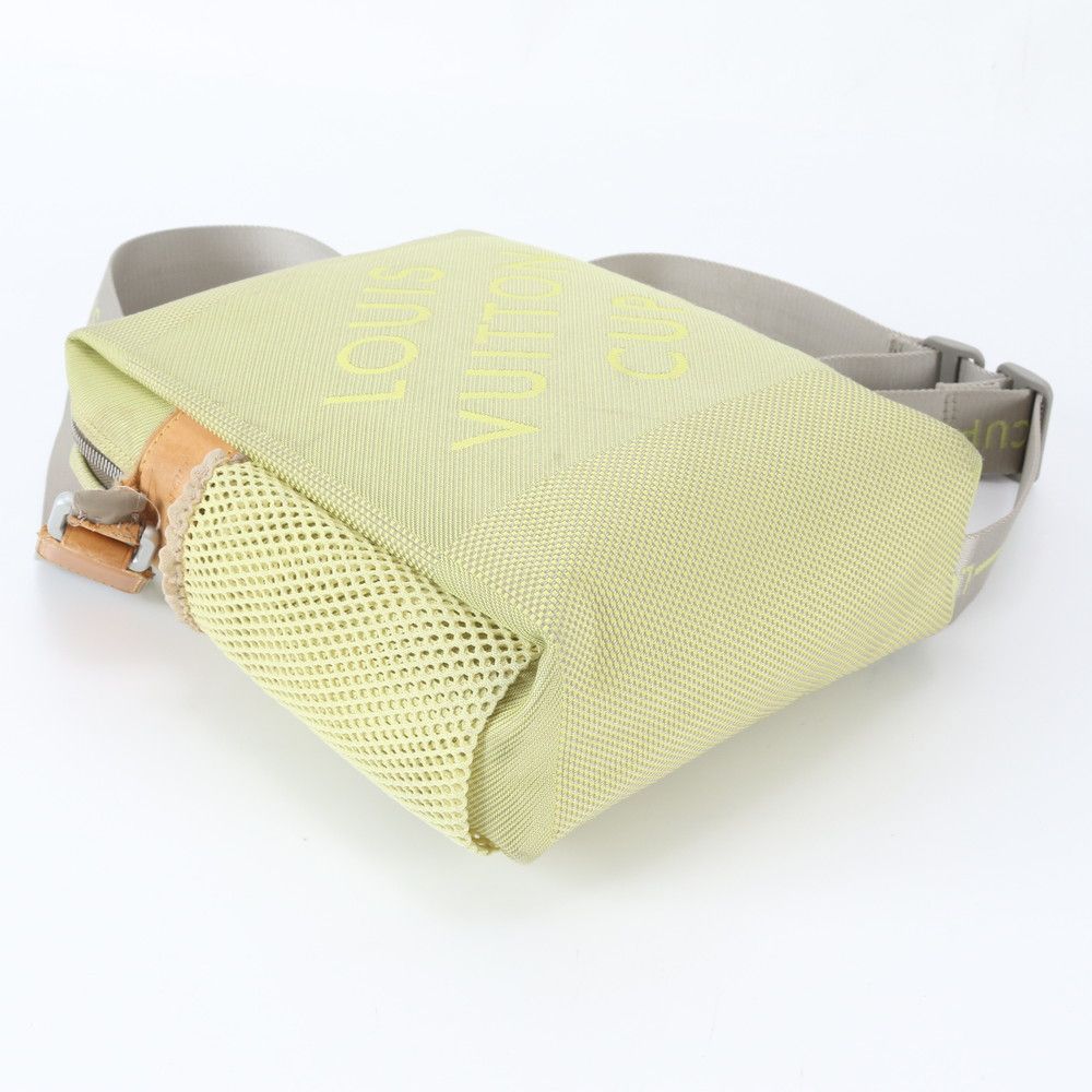 Louis Vuitton Damier Jean Weatherly LV Cup Leather Shoulder Bag Business — view 5