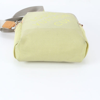Louis Vuitton Damier Jean Weatherly LV Cup Leather Shoulder Bag Business — view 7