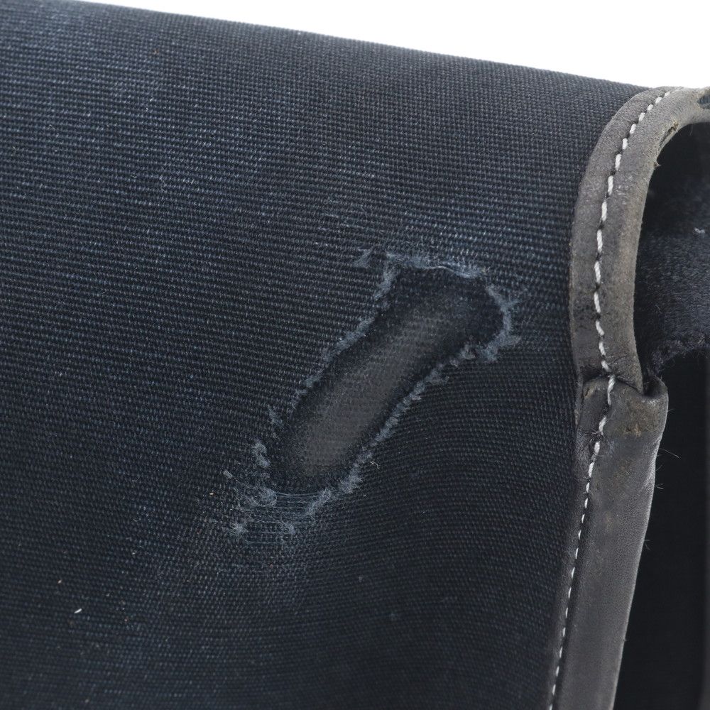 Hermes Buena Ventura PM Leather Shoulder Bag Crossbody Black — view 9