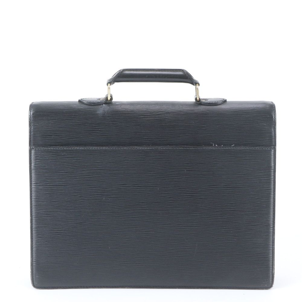 Louis Vuitton Epi Serviette Conseil Leather Business Bag Document — view 3