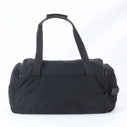 Gucci Leather Nylon Boston Bag Business Travel Tote Carry Black — view 3