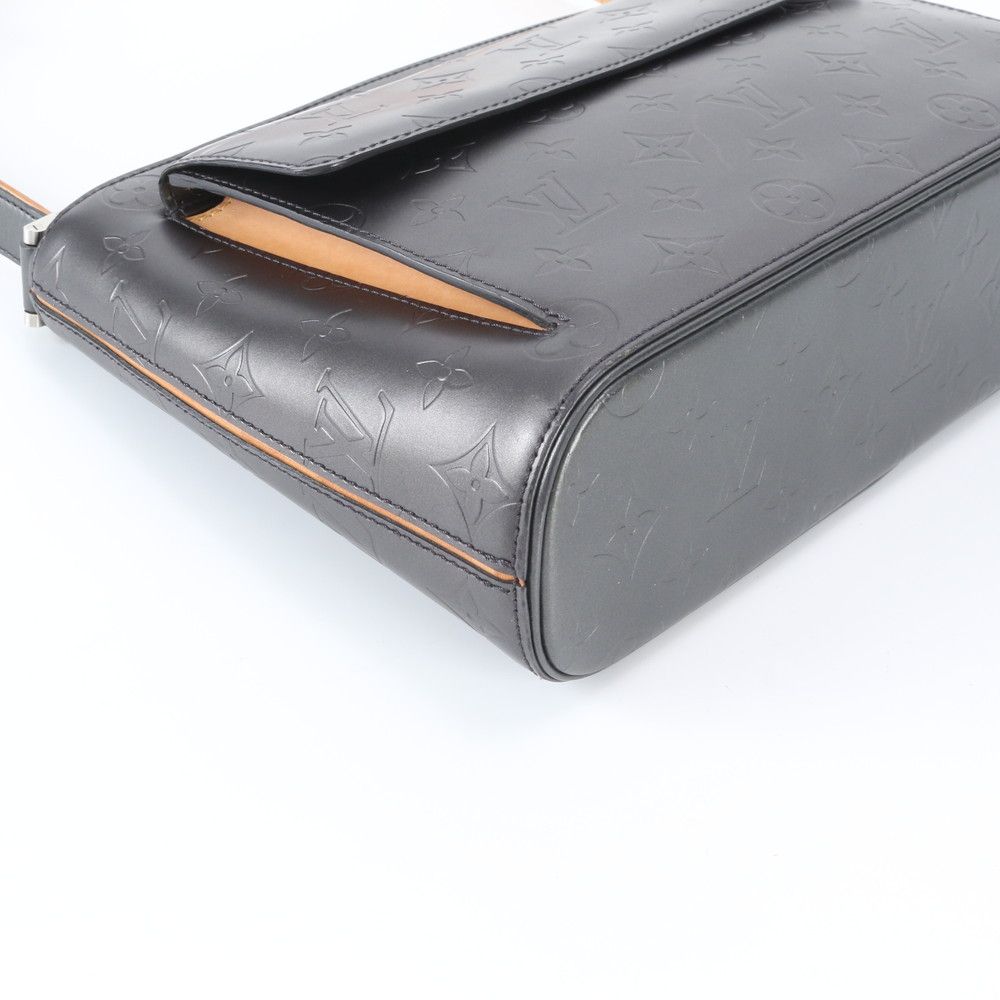 Louis Vuitton Monogram Matte Alston Leather Shoulder Bag Hand — view 5