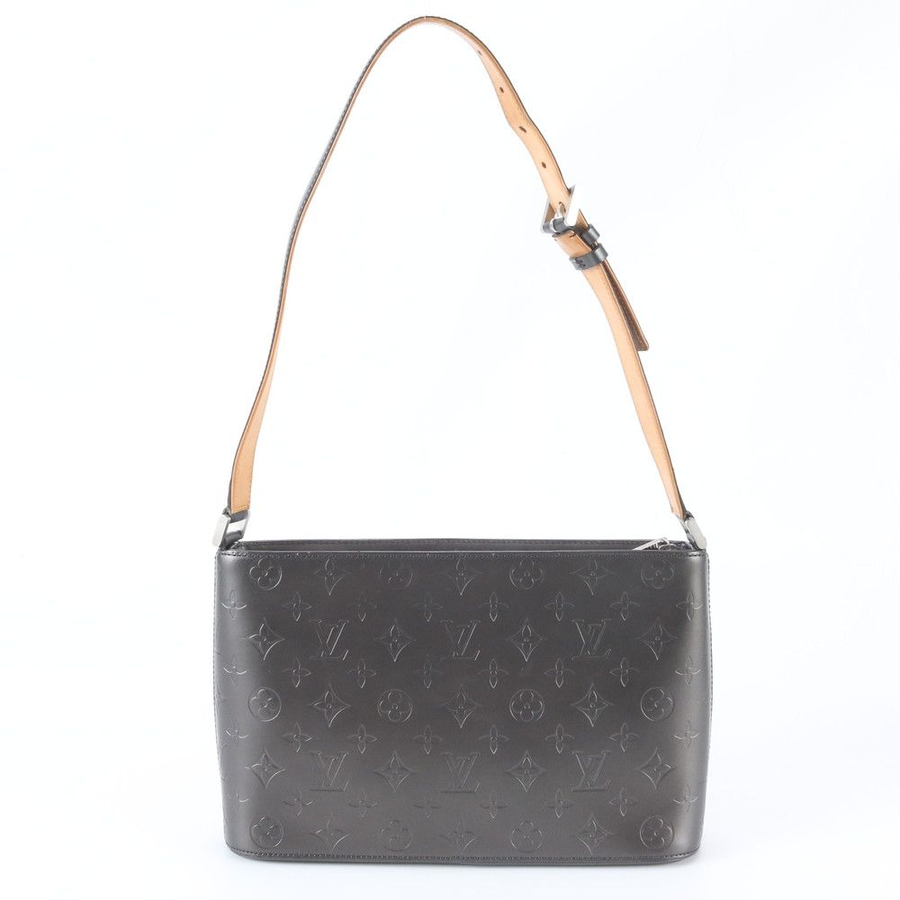 Louis Vuitton Monogram Matte Alston Leather Shoulder Bag Hand — view 3