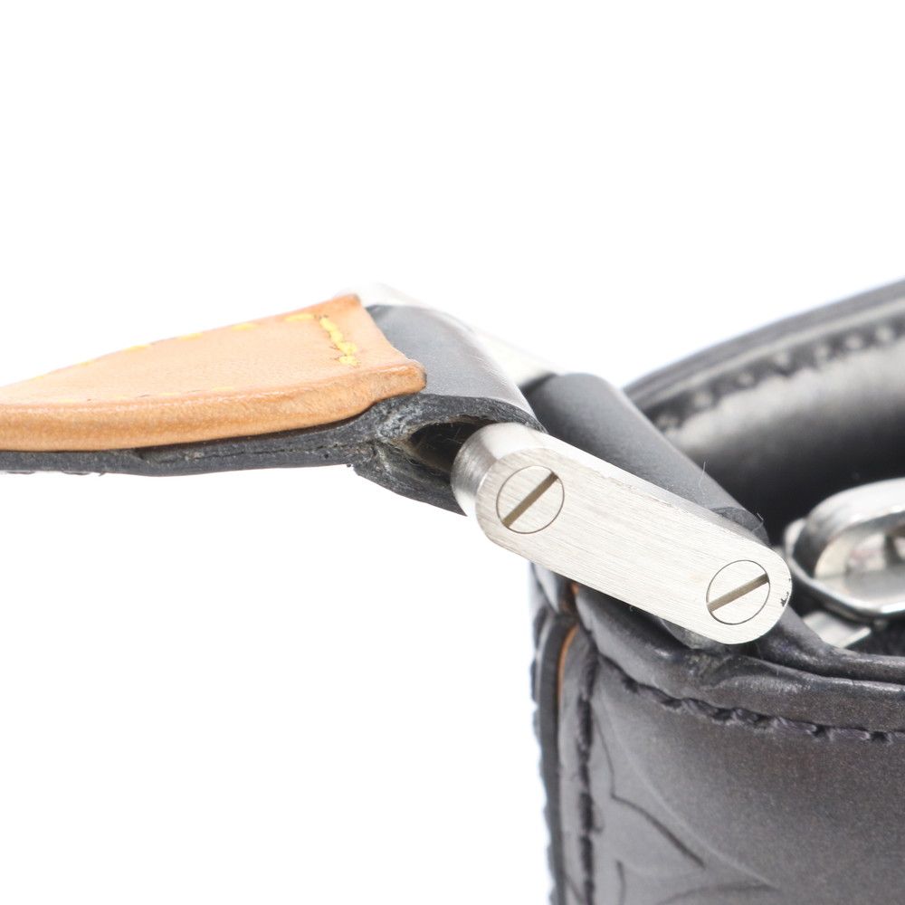 Louis Vuitton Monogram Matte Alston Leather Shoulder Bag Hand — view 8