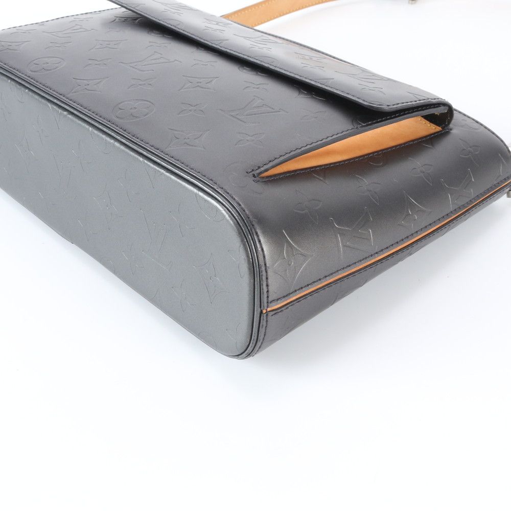 Louis Vuitton Monogram Matte Alston Leather Shoulder Bag Hand — view 4
