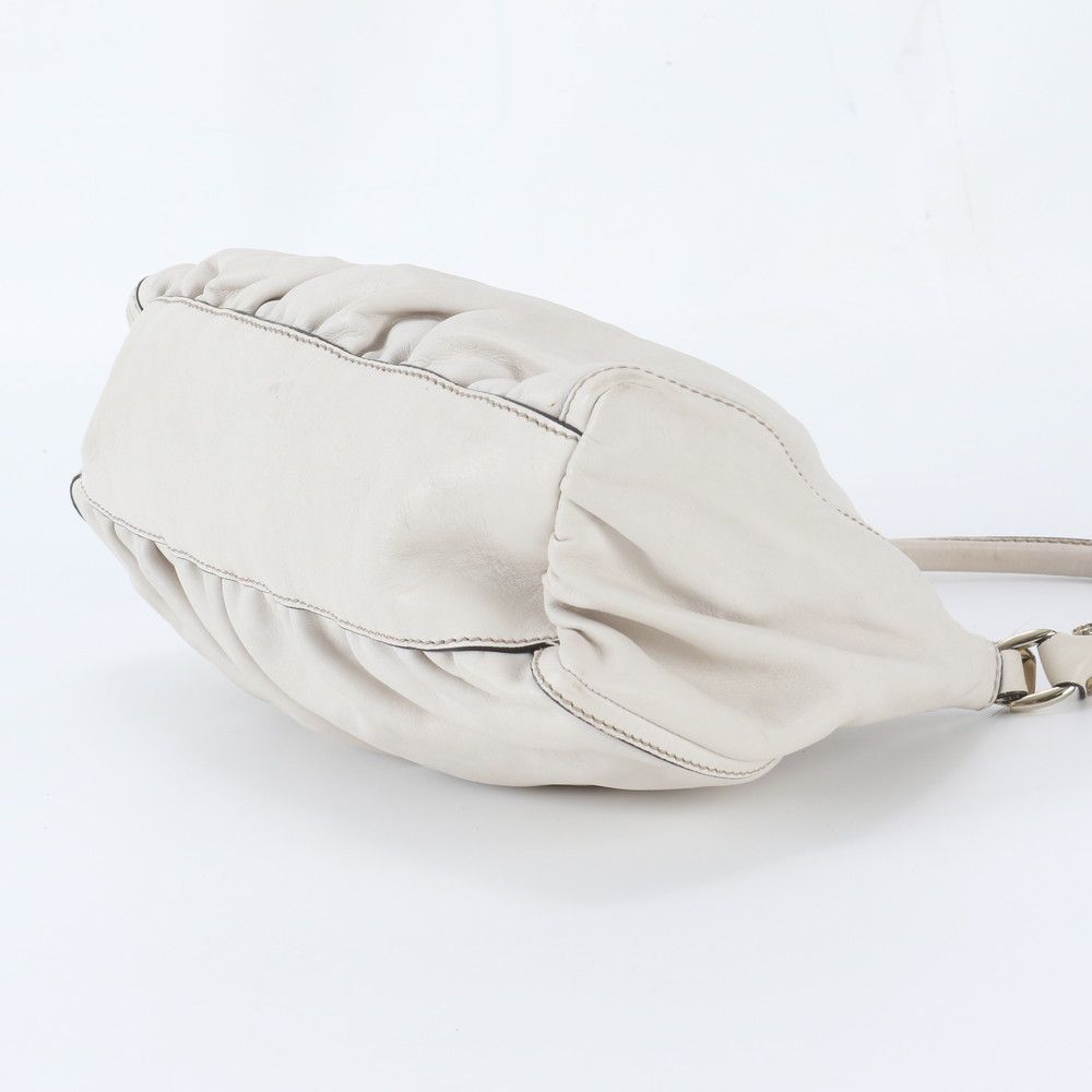 Gucci Abbey Leather Shoulder Bag Tote Hand — view 4