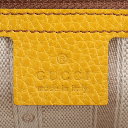 Gucci Swing Leather 2-Way Shoulder Bag Crossbody Hand Tote — view 9