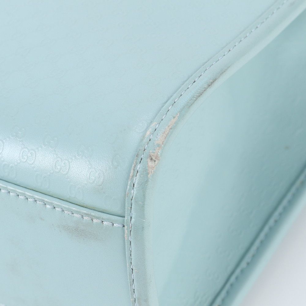 Gucci Jackie 002 Leather Handbag Tote Silver — view 9