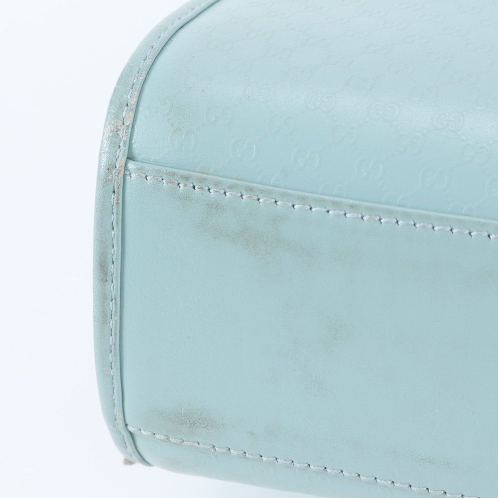 Gucci Jackie 002 Leather Handbag Tote Silver — view 8