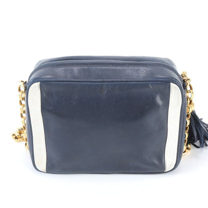 Chanel Lambskin Leather Chain Shoulder Bag Crossbody — view 3