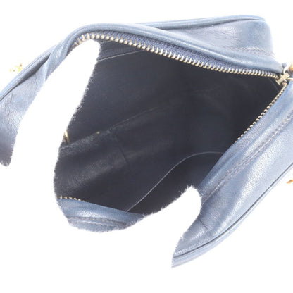 Chanel Lambskin Leather Chain Shoulder Bag Crossbody — view 7