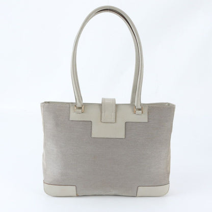 Gucci Logo 002 Leather Tote Shoulder Hand Gold — view 3