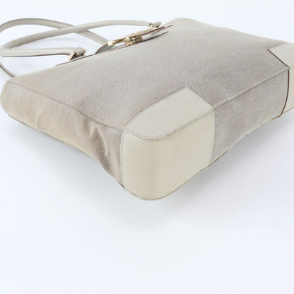 Gucci Logo 002 Leather Tote Shoulder Hand Gold — view 4