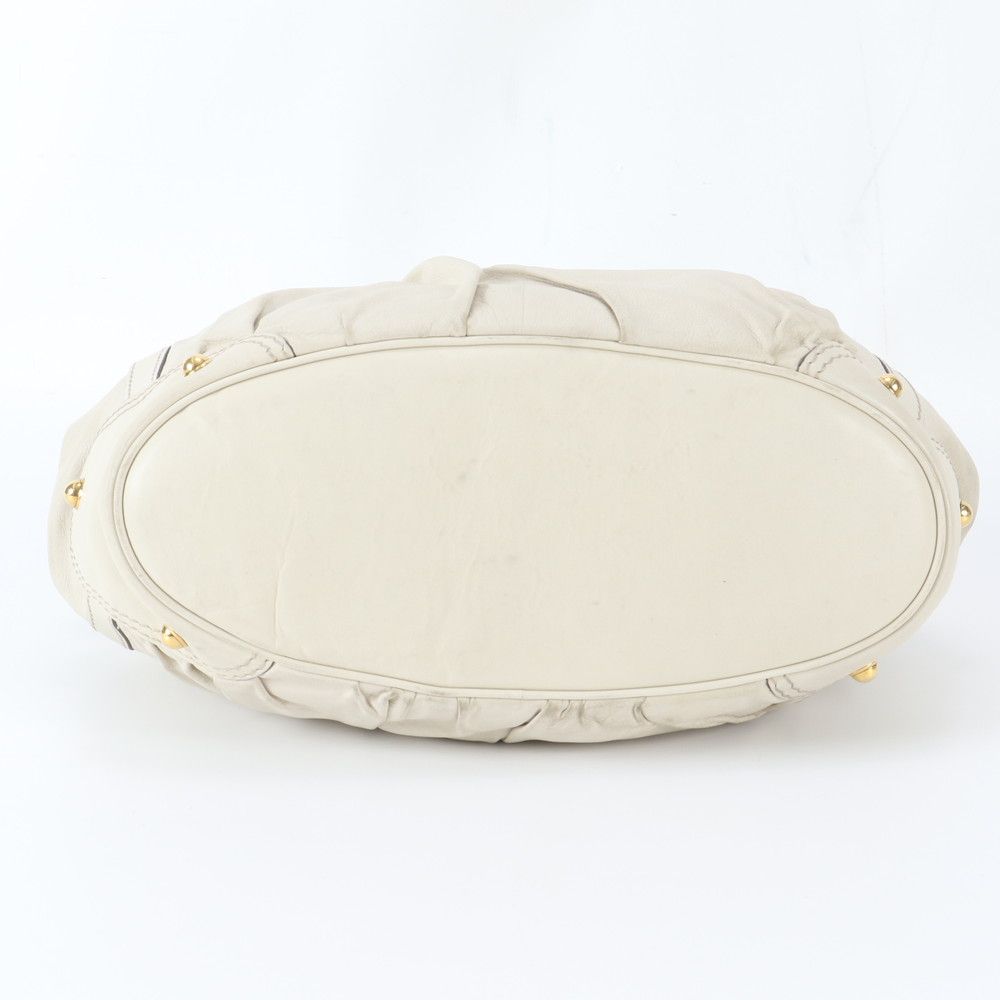Gucci Horsebit Leather Tote Shoulder Hand Gold — view 5