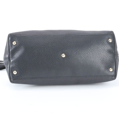 Gucci Soho Interlocking Grain Leather Tote Shoulder — view 6