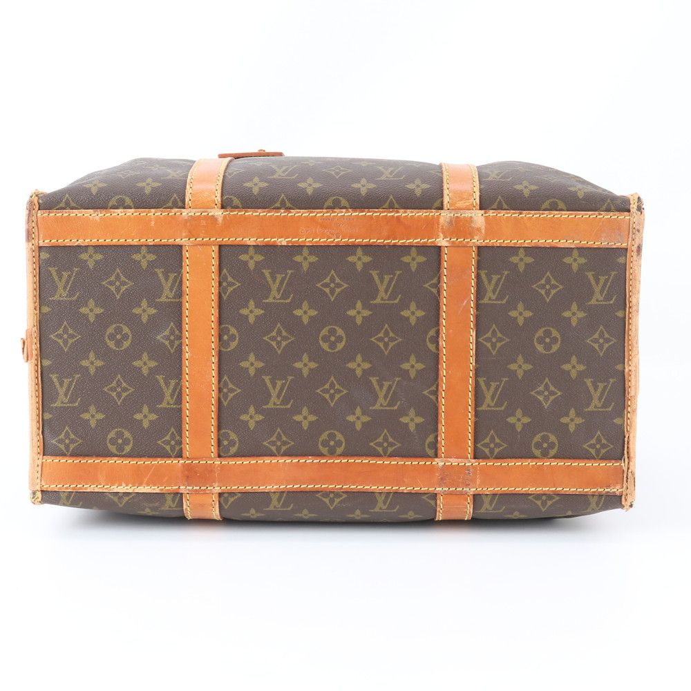 Louis Vuitton Monogram Demis Pull Pet Carry Leather Boston Bag Business Trip — view 5