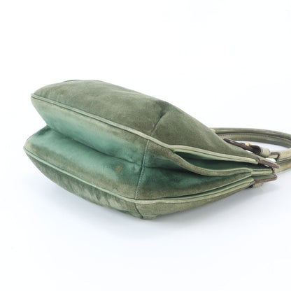 Gucci Vintage Leather Handbag Tote Gold — view 4