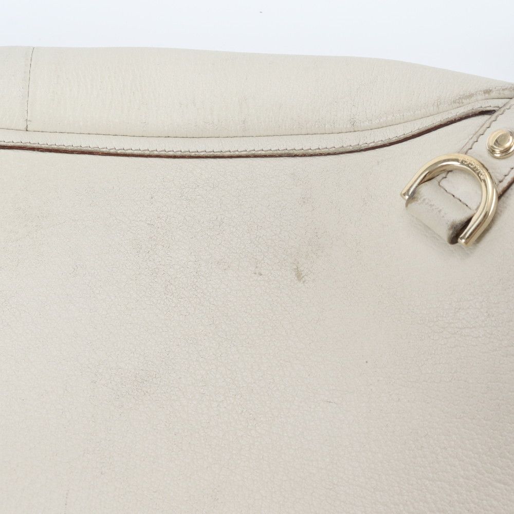 Gucci Abbey Leather Tote Shoulder Hand Gold — view 8