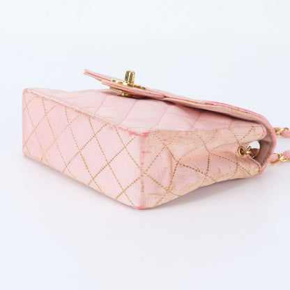 Chanel Quilted Chain CC Logo Shoulder Bag Crossbody — view 4