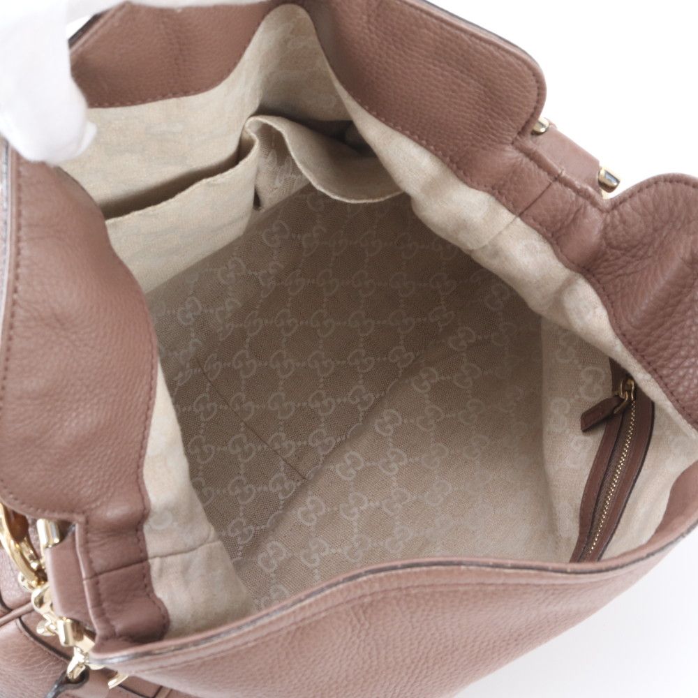 Gucci Bambu Diana Leather 2-Way Shoulder Bag Crossbody Hand — view 8