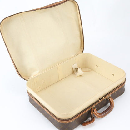 Louis Vuitton Monogram Stratos 50 Leather Trunk Hard Case Boston Bag Business — view 7