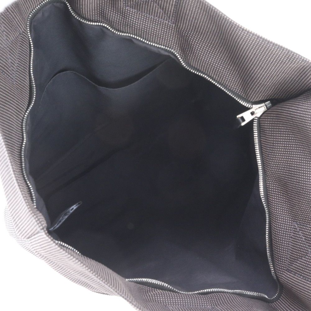 Hermes Her Line Cabas Tote Shoulder Business Document Gray — view 7