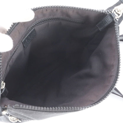 Gucci GG Nylon Leather Shoulder Bag Crossbody Messenger Business Tote — view 7