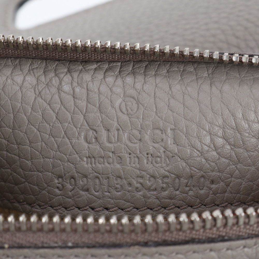 Gucci Bamboo Daily Leather 2-Way Shoulder Bag Crossbody Tote — view 9