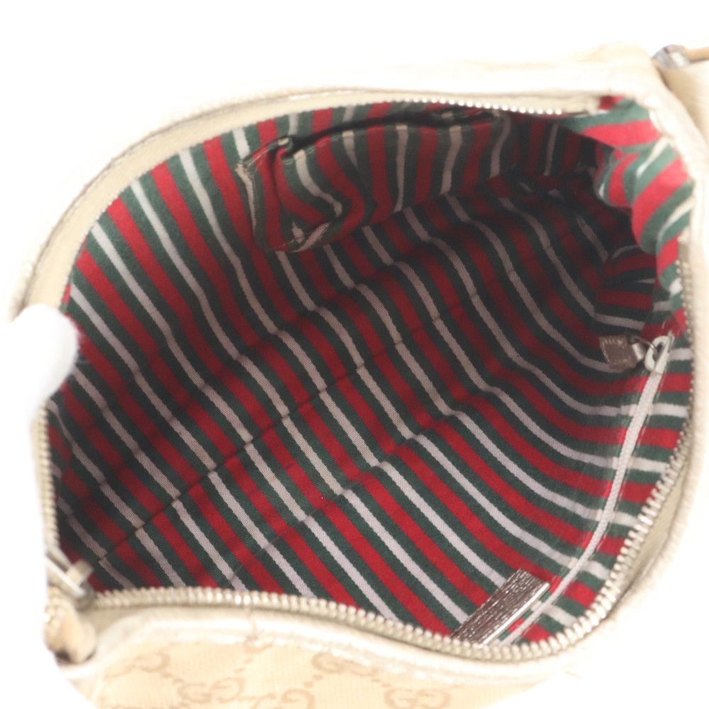 Gucci GG Canvas Abbey Leather Tote Shoulder Hand — view 8