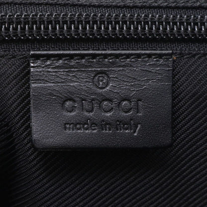 Gucci GG Canvas 019 Leather Tote Shoulder Hand Black — view 9