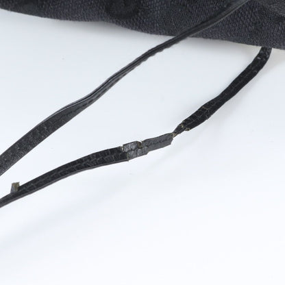 Gucci GG Canvas 019 Leather Tote Shoulder Hand Black — view 8