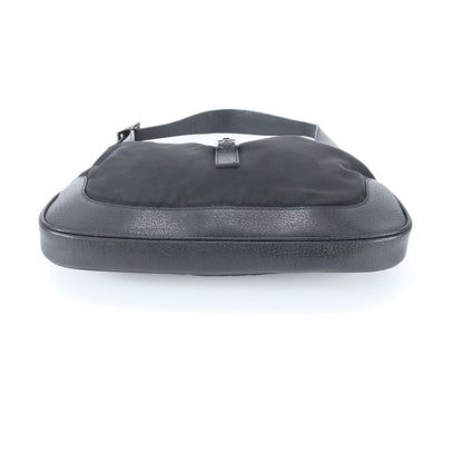 Gucci Jackie 001 Leather Shoulder Bag Tote Hand Black — view 6
